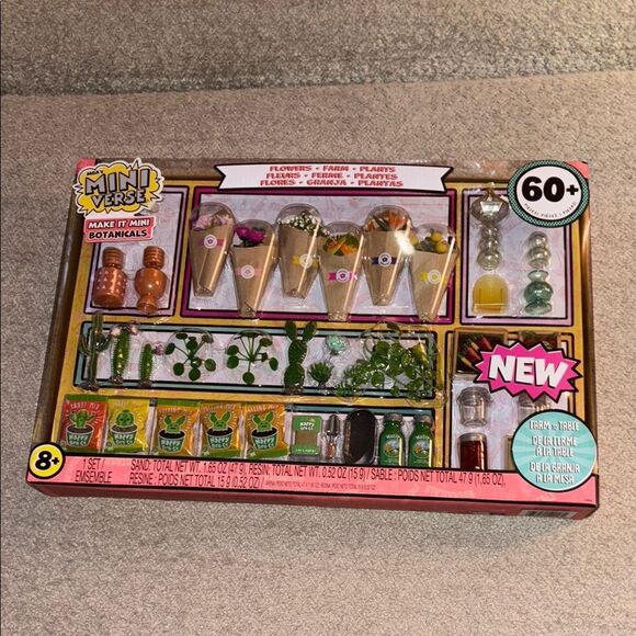 NWT never opened Mini VERSE Make It Mini Botanicals Playset - Multicolor - Picture 1 of 13